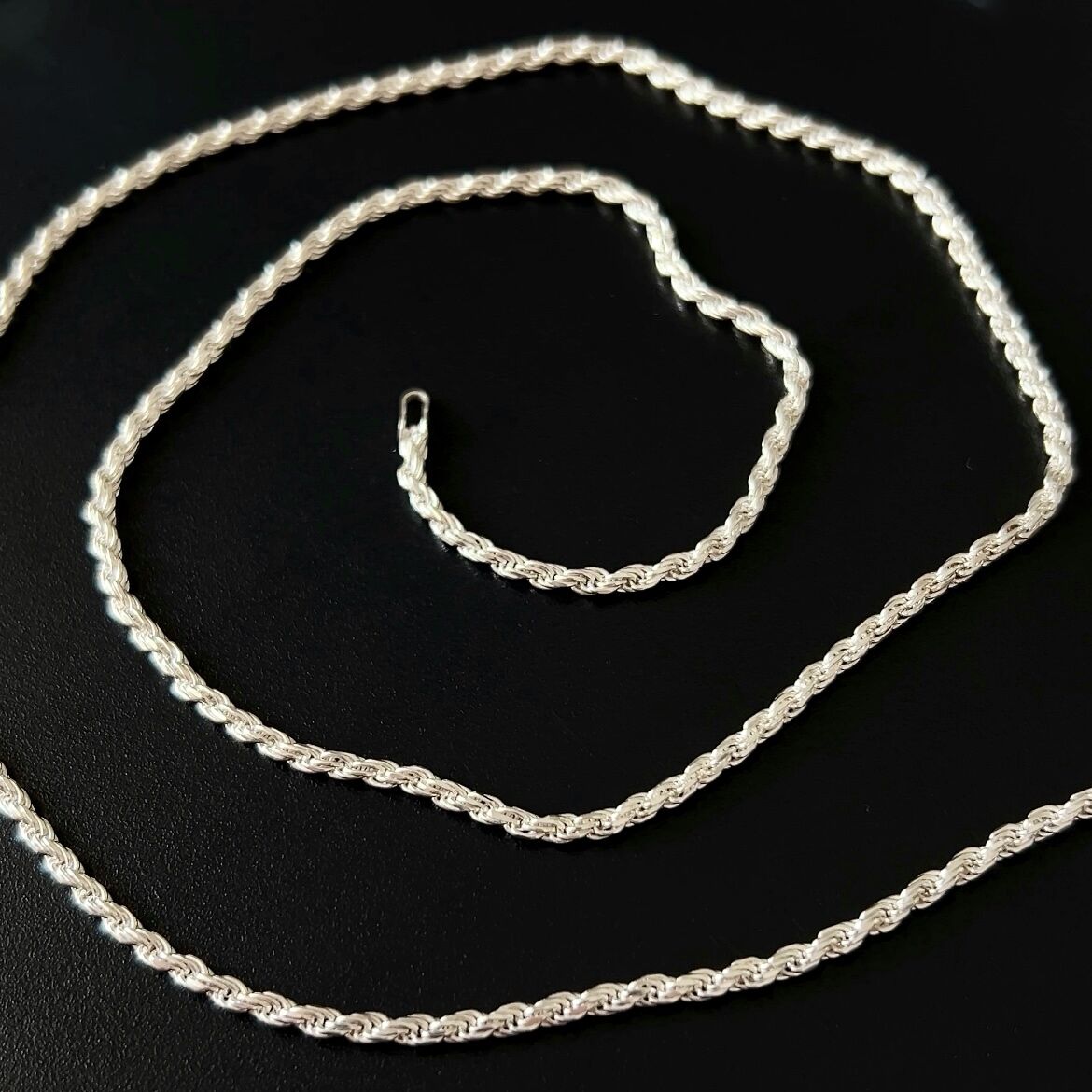 925 Ayar Gümüş Burgu Zincir Kolye