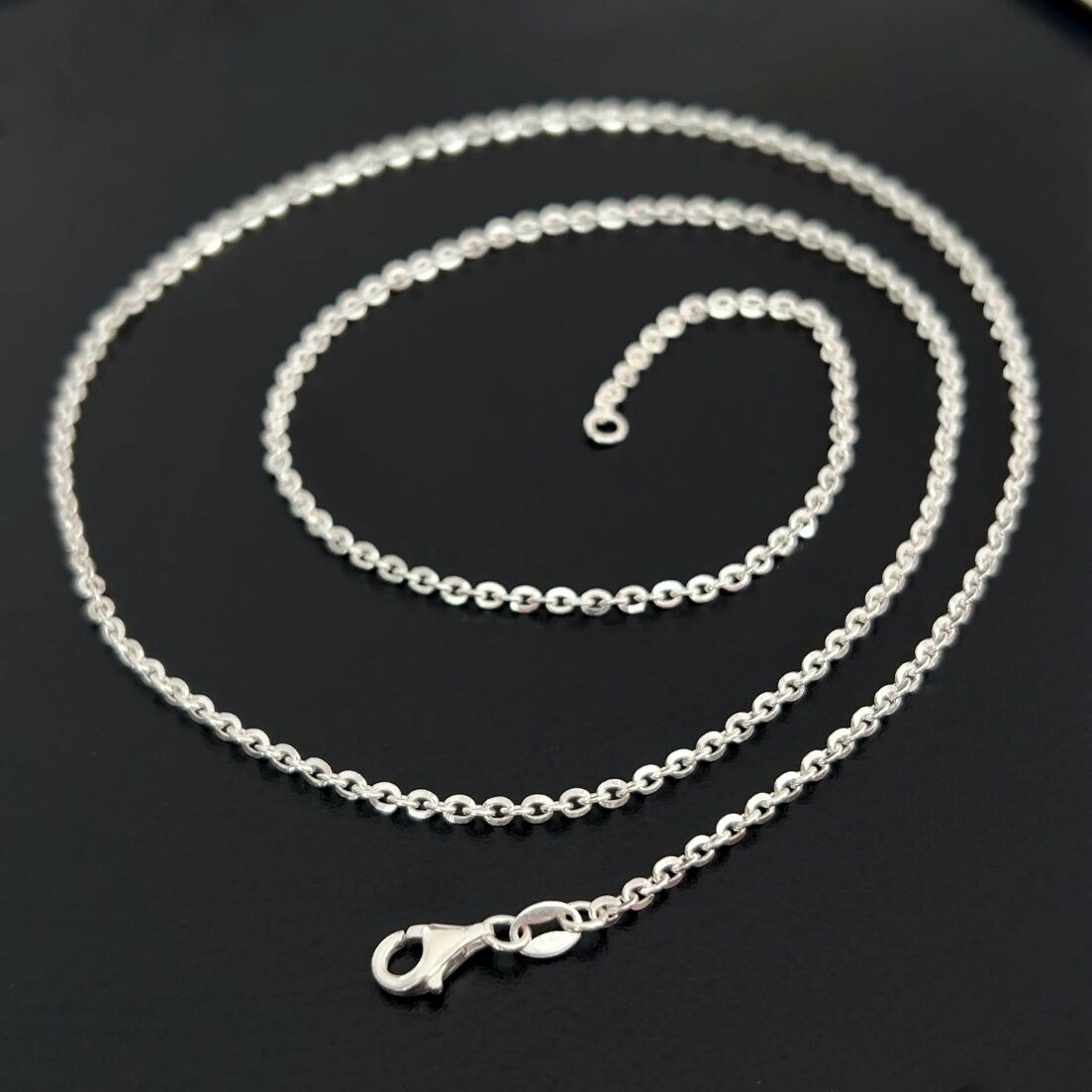 925 Ayar Gümüş Forse Zincir Kolye