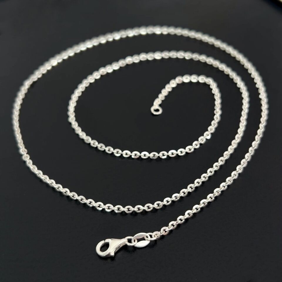 925 Ayar Gümüş Forse Zincir Kolye