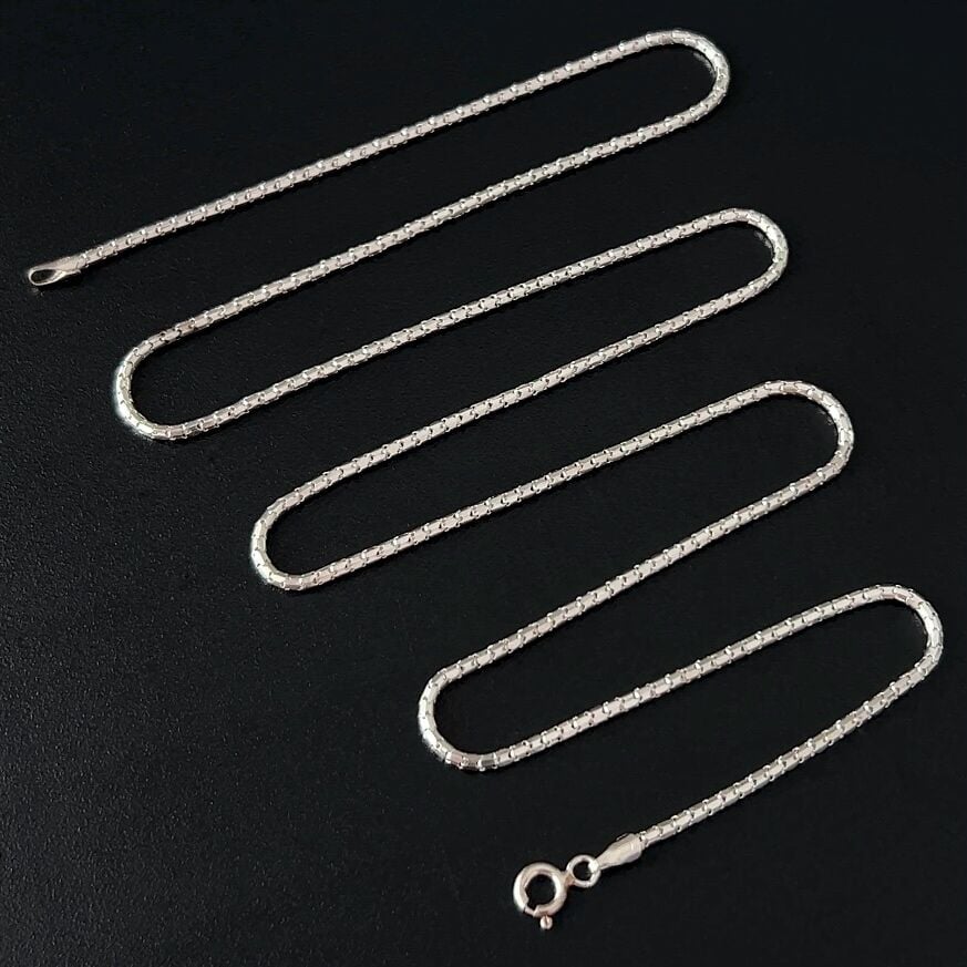 925 Ayar Gümüş Popcorn Zincir Kolye